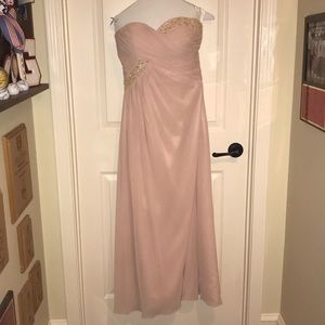Pale Pink Prom Dress